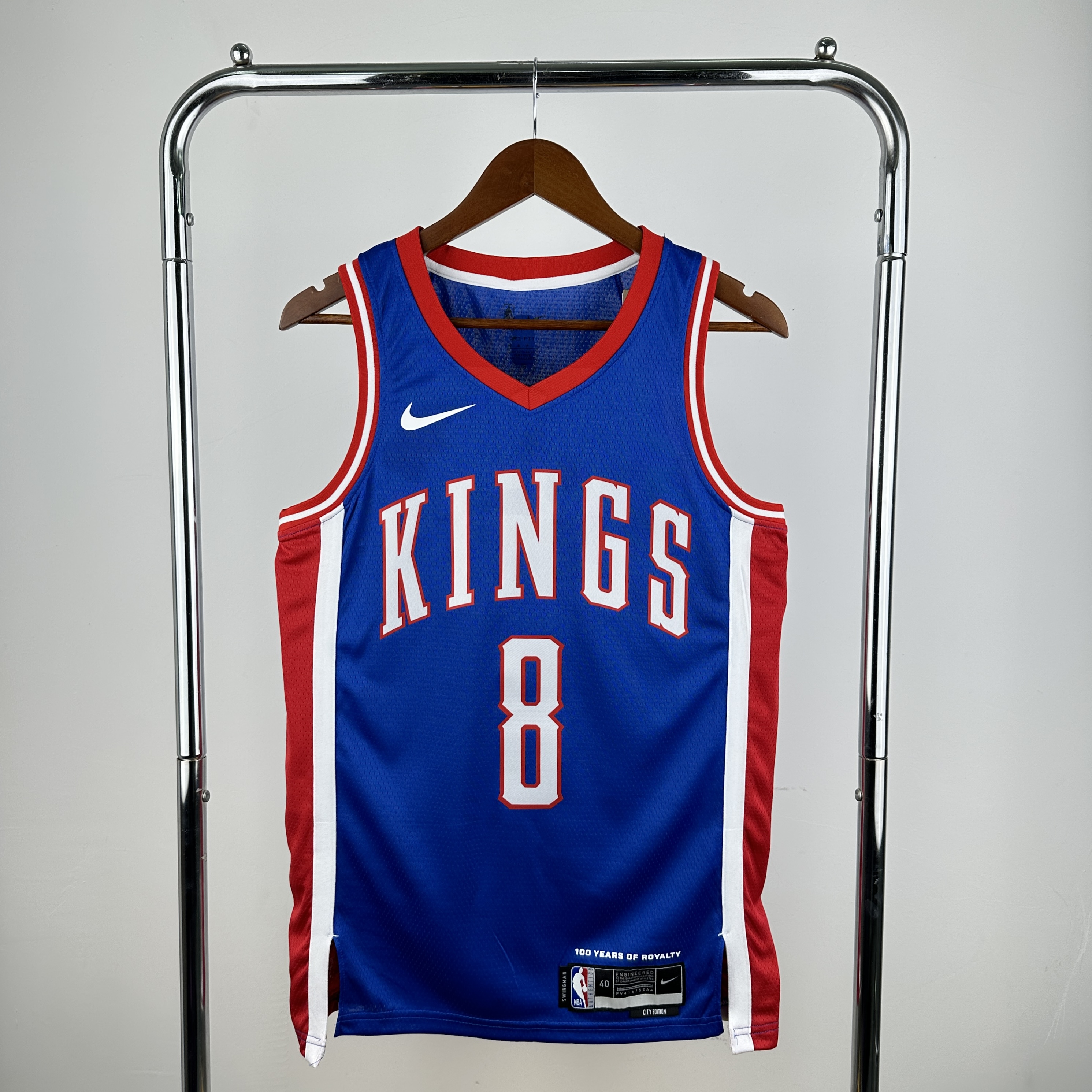 Men Sacramento Kings #8 Lavine Blue City Edition Season Nike 2025 NBA Jersey